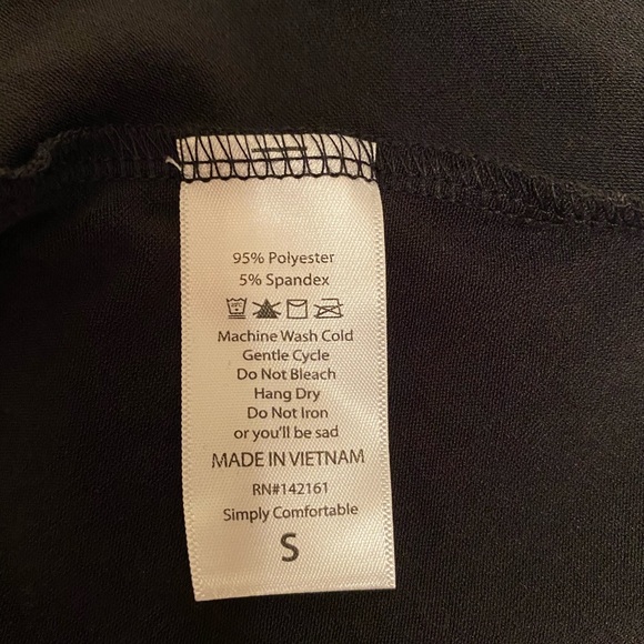 NWT LLR SOLID Black “Georgia”, Small - Picture 6 of 7